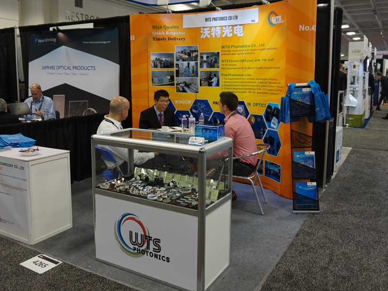WTS a participé au salon Photonics West 2018 aux États-Unis du 30 janvier au 1er février. Le stand WTS est : 4265.