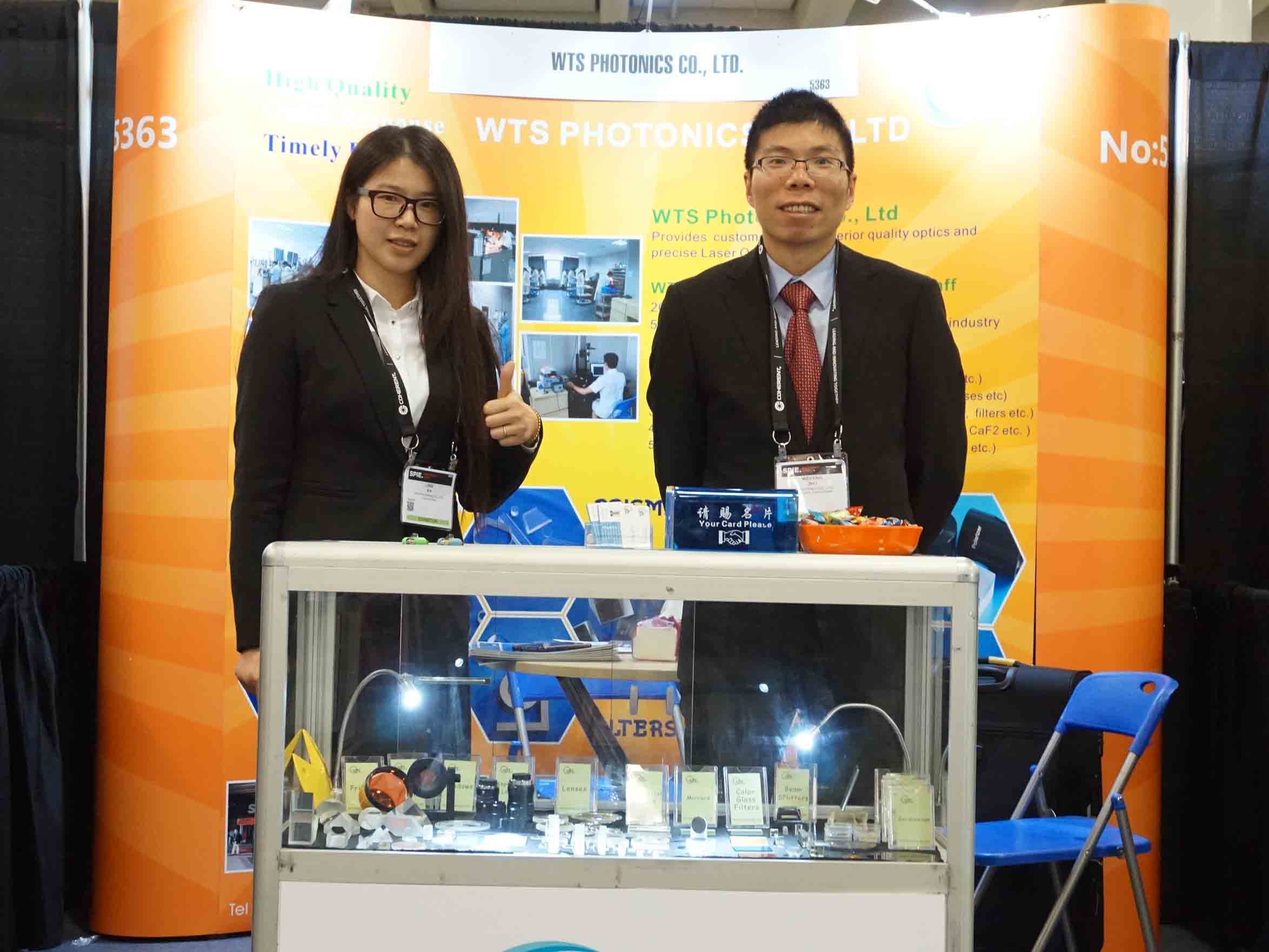 WTS Photonics a participé avec succès au SPIE Photonics West 2017
